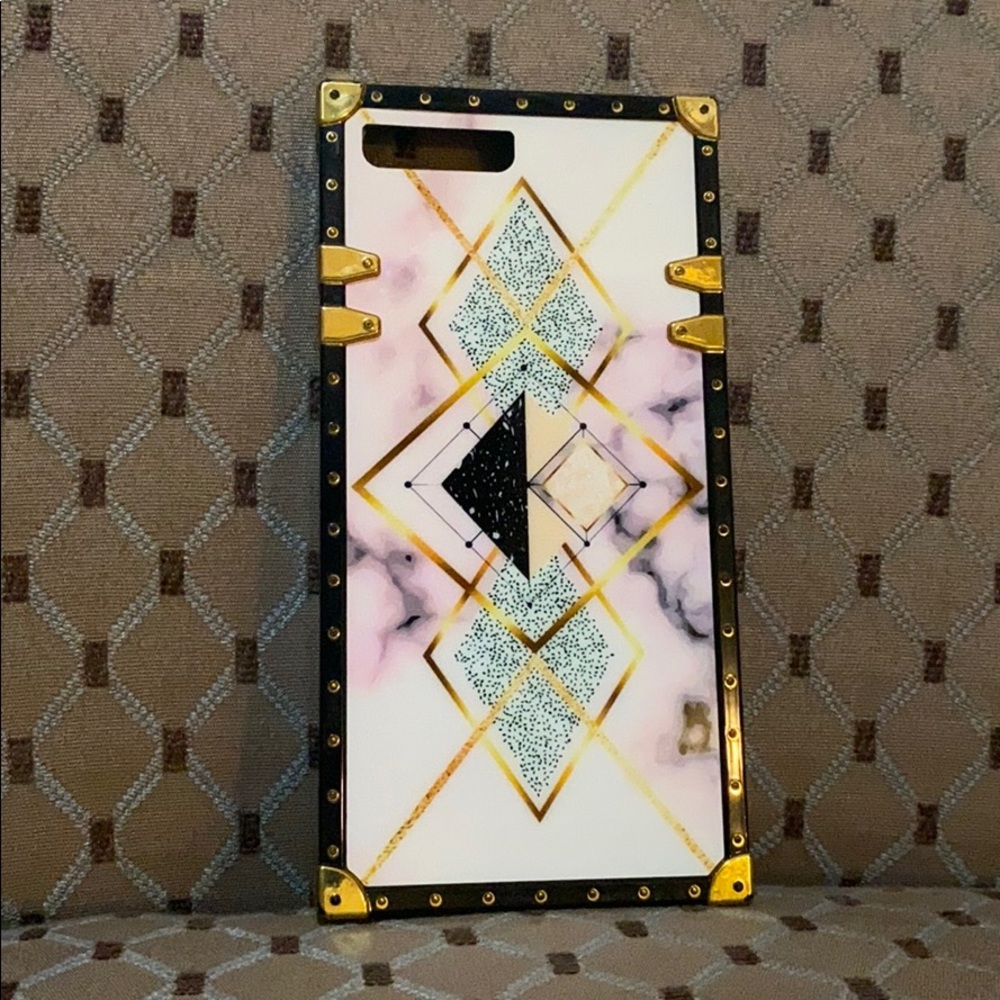 Square Marble IPhone 7 Plus Case